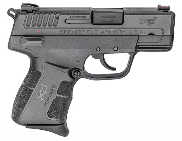 Springfield XD-E Single Stack .45 ACP 6rd/7rd 3.3" Pistol XDE93345BE