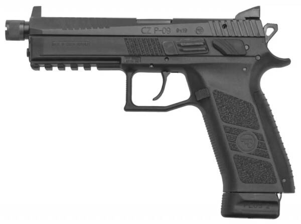 CZ P-09 Suppressor-Ready 9mm 21rd 5.15" Pistol Black 91270