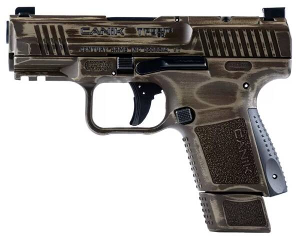 Canik TP9 Elite SC Trophy 9mm Pistol HG6495-N Distressed Bronze 12rd/15rd 3.6"