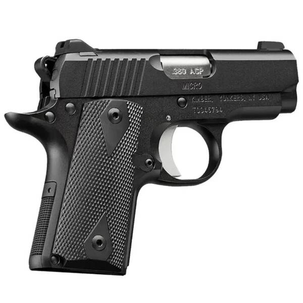 Kimber Micro .380 ACP 6rd Pistol Blackout Sights 3700601