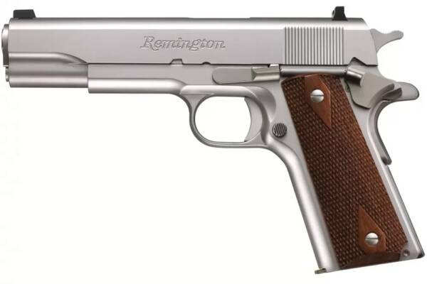 Remington 1911 R1 Stainless .45 Auto Full-size Pistol 96324