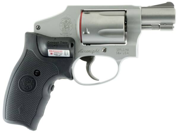 Smith & Wesson 642 w/ Crimson Trace Lasergrips .38 S&W Special +P 5rd 1.875" Revolver