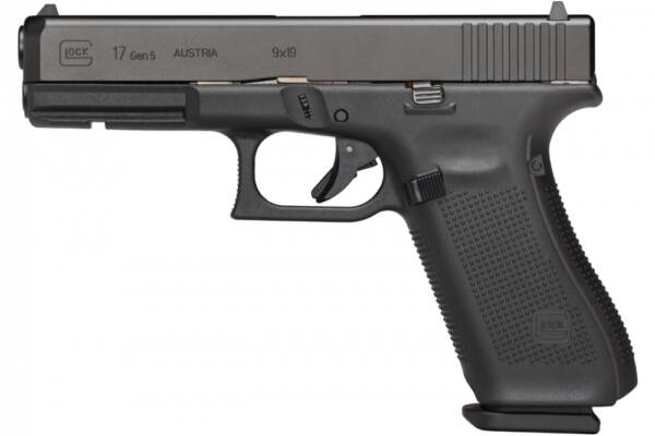 Glock 17 Gen5 9mm 17rd 4.49" Pistol PA1750203