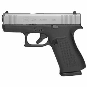 Glock 48 9mm 10rd 4.17" Pistol Black/Silver PVD PA485SL201
