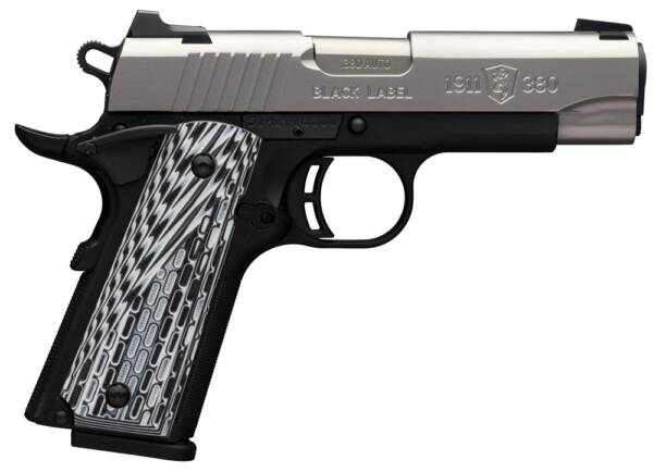 Browning 1911-380 Black Label Pro SS Compact .380 Auto 3.62" 8rd Pistol