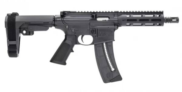 Smith & Wesson M&P15-22 .22 LR Semi-Automatic AR Pistol 13321 25rd 7"