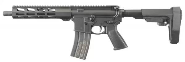 Ruger AR-556 Pistol .300 AAC Blackout 30rd 10.5" Semi-Automatic w/ SB Tactical SBA3 Stabilizing Brace 8572