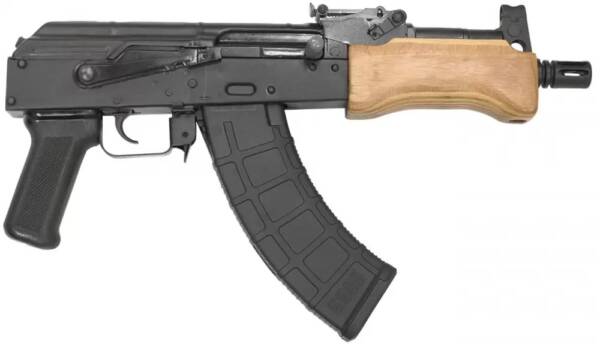 Century Arms Mini Draco 7.62x39mm Semi-Automatic 30rd 7.75" Pistol HG2137-N