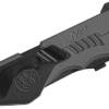 Smith & Wesson SWMP4LS M&P MAGIC Assisted Flipper 3.6" Black Combo Blade, Black Aluminum Handles with Rubber Inlay - Image 2